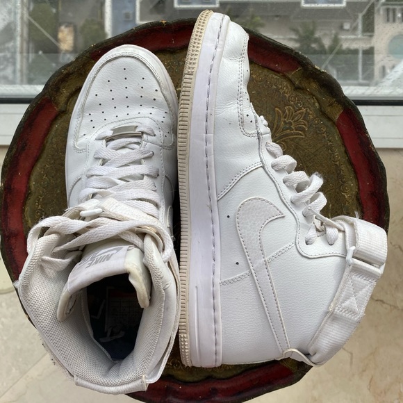 Nike Air Force 1 Ultra Force Mid ESS Women Size 7.5 White/White - Picture 3 of 7